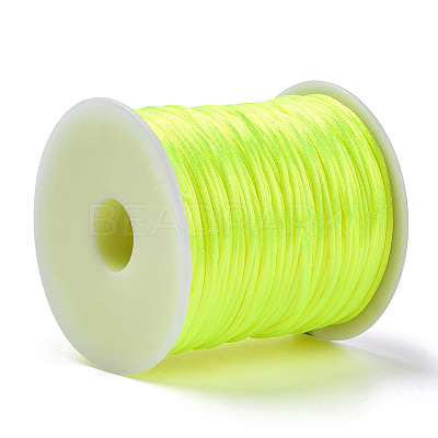 Nylon Satin Rattail Cord NWIR-R025-1.0mm-F228-1