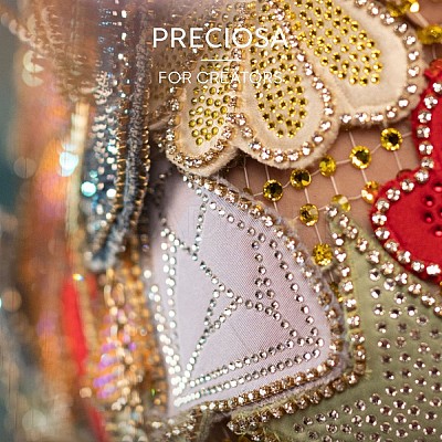 Preciosa® MAXIMA Crystal No Hotfix Flatback Stones Y-PRC-NSS10-00030-455-1