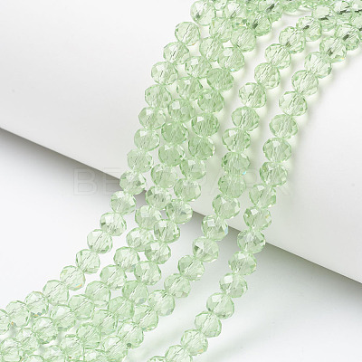 Glass Beads Strands LS-EGLA-A034-T4mm-D09-1