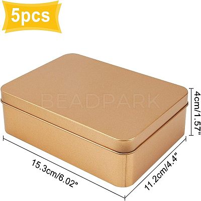 Rectangular Empty Tinplate Boxes CON-OC0001-06MG-1