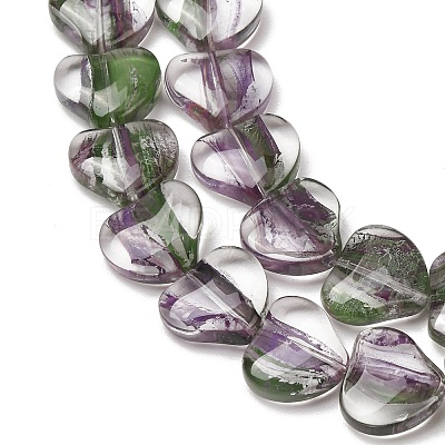 Transparent Handmade Lampwork Beads LA-CBAF0C8-01G-1