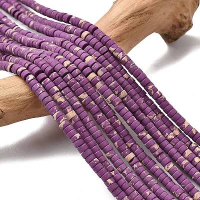Dyed Synthetic Imperial Jasper Beads Strands G-Z089-A03-L-1