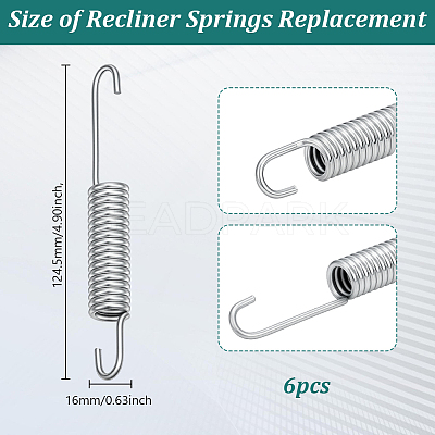 Iron Tension Spring Hook IFIN-WH0063-27P-02-1