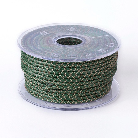 Braided Cowhide Cord WL-I004-3mm-D-23-1