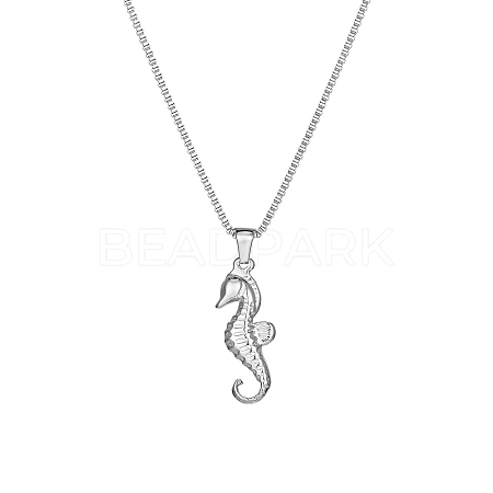 Seahorse Pendant Necklaces GX9885-2-1