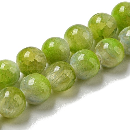 Dyed Natural Jade Beads Strands G-F764-01A-1