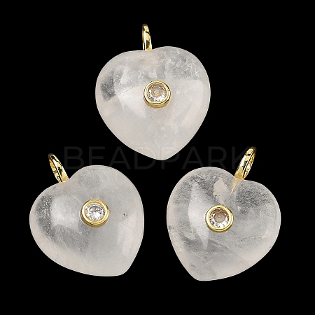 Natural Quartz Crystal Pendants G-B180-03G-12-1