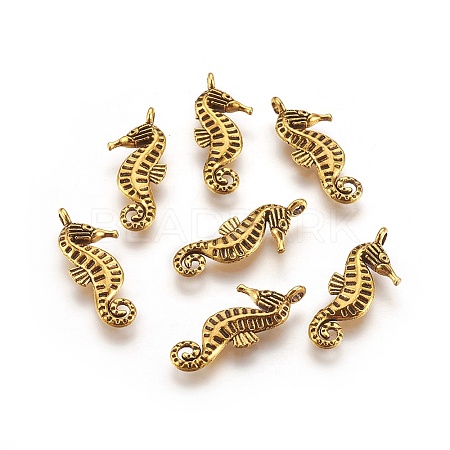 Tibetan Style Alloy Charms X-TIBEP-A19239-AG-RS-1