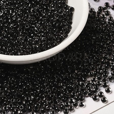 12/0 Transparent Glass Seed Beads SEED-F003-03C-08-1