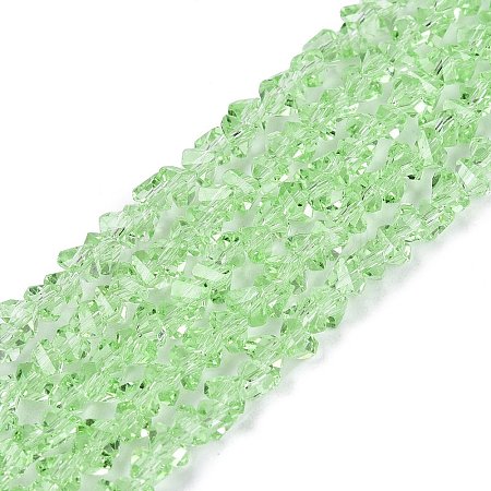 Transparent Glass Beads Strands GLAA-N018-3mm-11-1