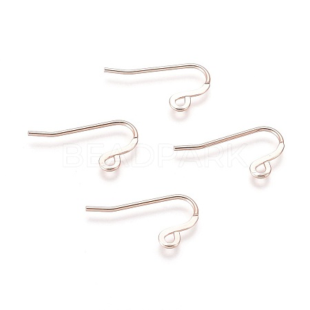 304 Stainless Steel French Earring Hooks LS-STAS-H436-07RG-1