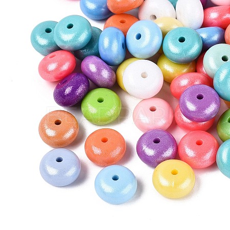 Pearlized Silicone Beads SIL-N006-20-1
