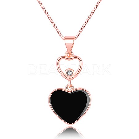 Brass Enamel Pendants KK-BB45392-B-1