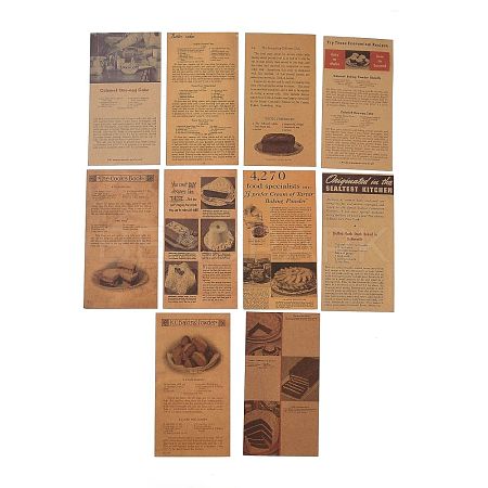 Scrapbook Kraft Paper Pad DIY-H129-B03-1