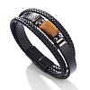 Natural Tiger Eye Beads Bangles PW-WG9293D-02-1
