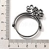 Alloy Open Back Bezel Pendants PALLOY-I223-16B-3