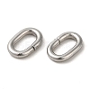 Non-Tarnish 304 Stainless Steel Linking Rings STAS-A093-03D-P-2