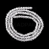 Cubic Zirconia Bead Strands ZIRC-P109-01B-11-4