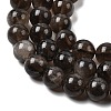 Natural Smoky Quartz Beads Strands X-G-B167-A09-10mm-4