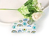 Rectangle with Evil Eye PVC Claw Hair Clips PW-WG515C0-06-1