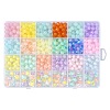 516Pcs 21 Style Acrylic Round Beads DIY-YW0008-09-2