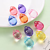 Autumn Theme Transparent Acrylic Pendants TACR-T024-04B-7
