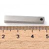 Non-Tarnish 304 Stainless Steel Polished Pendant STAS-J029-01-A-3