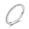 Anti-Tarnish Rhodium Plated 925 Sterling Silver Finger Rings RJEW-FF0008-008P-16mm-1