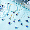40Pcs 10 Style UV Plating Alloy Pendants ALRI-GA0001-07A-4