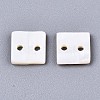 2-Hole Freshwater Shell Buttons SHEL-S276-137A-01-2
