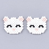 Handmade Kitten Japanese Seed Beads SEED-T002-37A-2