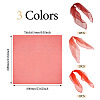 6Pcs 3 Colors Solid Color Nylon Silk Scarf for Women Girls AJEW-TA0003-33A-01-3