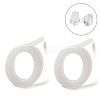 Hypoallergenic Bioceramics Zirconia Ceramic Stud Earrings EJEW-F340-04O-1