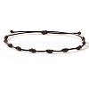 Adjustable Polyester Cord Braided Bracelets for Friendship Couple UP1845-2-1