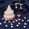 1 Strand ABS Plastic Imitation Pearl Beads Strands KY-SC0002-06-4