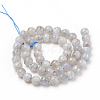 Natural Labradorite Beads Strands X-G-Q961-05-6mm-2