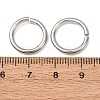 Tarnish Resistant 304 Stainless Steel Open Jump Rings STAS-R065-41-5