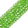 Electroplate Glass Beads Strands LS-EGLA-A044-T4mm-A11-1