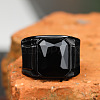Alloy with Glass Finger Rings for Men FS-WG2A945-07-2