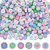 Handmade Polymer Clay Beads CLAY-SC0002-75-1