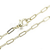 Brass Paperclip Chains MAK-S072-10A-14KC-1