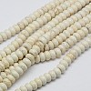 Synthetic Turquoise Beads Strands TURQ-G109-5x3mm-07-1