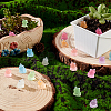 56Pcs 7 Colors Luminous Resin Display Decoration DJEW-OC0001-40-4