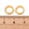 Brass Closed Jump Rings KK-CBA25B2-14G-2