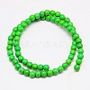 Synthetic Turquoise Beads Strands TURQ-G106-4mm-02B-2
