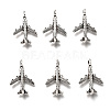 Tibetan Style Alloy Pendants TIBEB-A101638-AS-FF-1