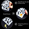 1Pc Dancer Plastic Drawing Stencils DIY-GF0010-01-6