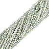 Transparent Glass Beads Strands EGLA-N028-01A-A02-2