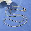 304 Stainless Steel Snake Chain Necklaces NJEW-F248-02B-G-4
