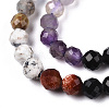 Natural Mixed Gemstone Beads Strands G-D080-A01-02-24-3